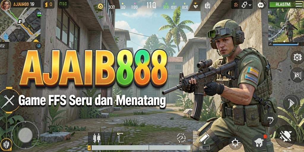 Gameplay AJAIB88 yang mendebarkan dengan aksi tembak menembak intens.
