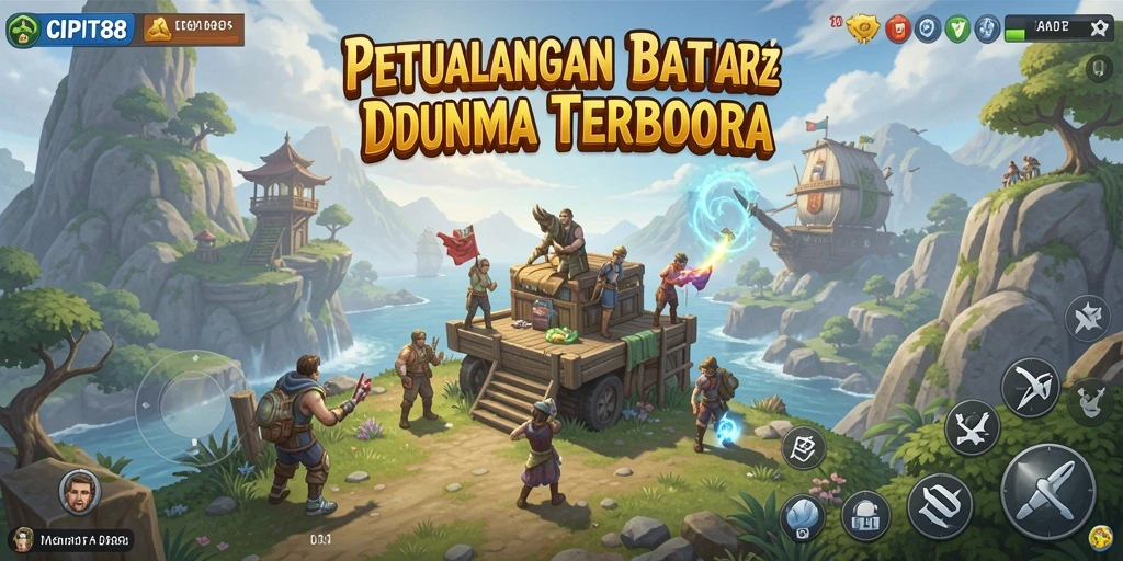 Gameplay menakjubkan di dunia terbuka yang luas.