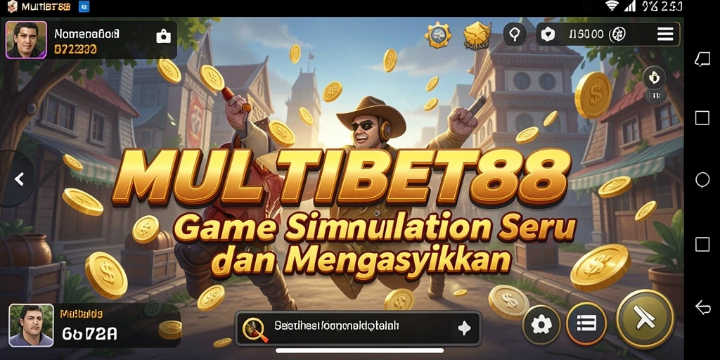 Tangkapan layar gameplay MULTIBET88 yang menampilkan aktivitas simulation yang dinamis.