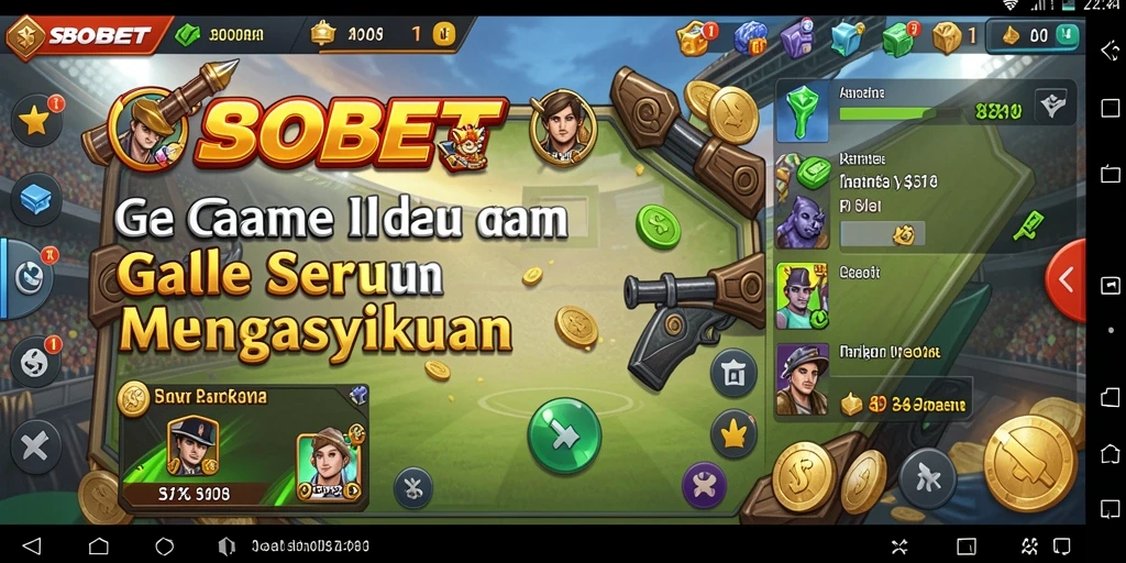 Tangkapan layar SBOBET menunjukkan gameplay yang menarik dan interaktif dalam genre Idle.
