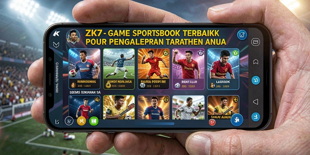 Tampilan gameplay menarik dari ZK7 sebagai Sportsbook.